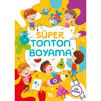 Süper Tonton Boyama Kitabı-Bilgi Park Yayınları