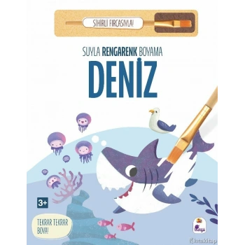 Suyla Rengarenk Boyama-Deniz-İndigo Çocuk