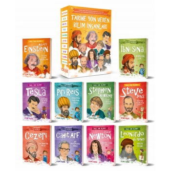 Tarihe Yön Veren Bilim İnsanları Serisi 10 Kitap-Cezmi Ersöz-Dokuz Çocuk