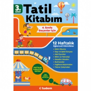 Tatil Kitabım 3.Sınıf -Tudem Yayınları