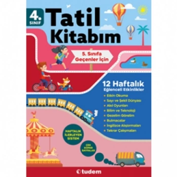 Tatil Kitabım 4.Sınıf -Tudem Yayınları
