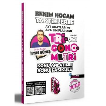 Tüm Adaylar İçin Taktiklerle Trigonometri Konu Anlatımlı Soru Fasikülü (İADESİZ) - Benim Hocam Yayınları