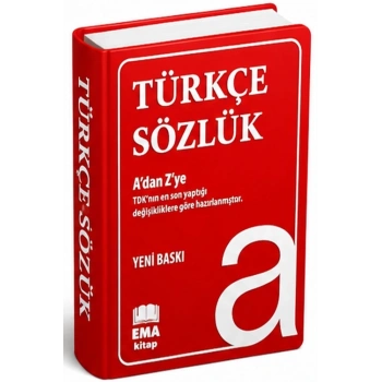 Türkçe Sözlük (1.Hamur Plastik Biala Kapak) - Ema Yayınları
