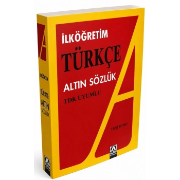 Türkçe Sözlük (İlköğretim) 2.Hamur Karton Kapak - Altın Kitaplar Yayınevi