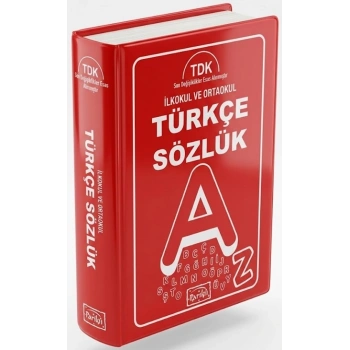 Türkçe Sözlük İlkokul Ortaokul - Biala Plastik Kapak 1.Hamur - Parıltı yayınları