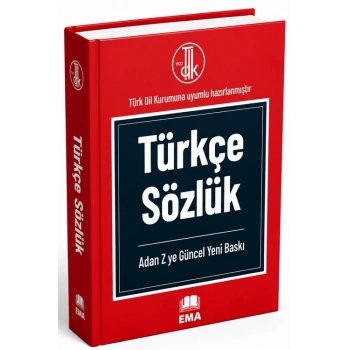 TÜRKÇE SÖZLÜK ORTAOKULLAR İÇİN 1.HAMUR KARTON KAPAK / EMA YAYINLARI
