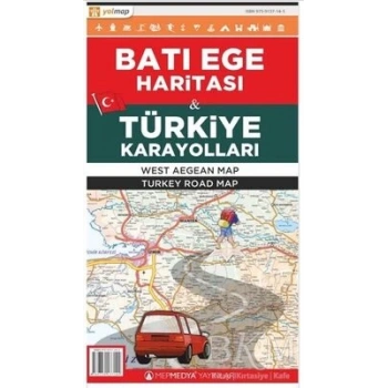 Türkiye Karayolları Haritası Avrupa - Mep Medya Yayınları