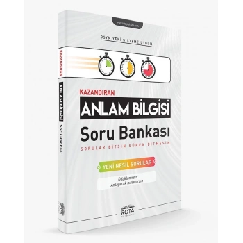 TYT ANLAM BİLGİSİ SORU BANKASI - ROTA YAYINLARI