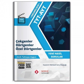 TYT AYT Çokgenler Dörtgenler Özel Dörtgenler Sonuç Yayınları