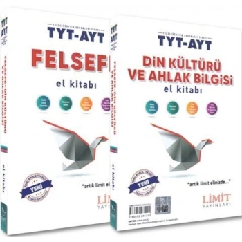 TYT-AYT Felsefe - Din Kültürü ve Ahlak Bilgisi El Kitabı-Limit Yayınları