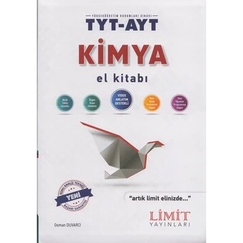 TYT-AYT Kimya El Kitabı - Limit Yayınları
