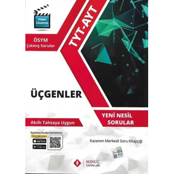 TYT AYT Üçgenler Kazanım Merkezli Soru Kitapçığı Sonuç Yayınları