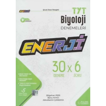 TYT Biyoloji Deneme Sınavı 40*6 Enerji (İADESİZ)- Palme Yayınları