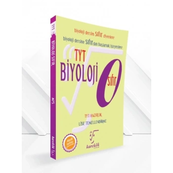 TYT Biyoloji Sıfır Karekök Yayınları