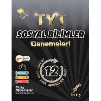 TYT Branş Denemeleri - Sosyal Bilimler 12`li-Birey Eğitim Yayınları