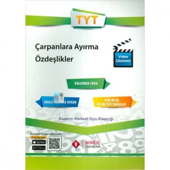 TYT Çarpanlara Ayırma Özdeşlik - Sonuç Yayınları