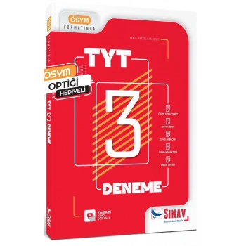 TYT Deneme Sınavı 3lü - Sınav Yayınları