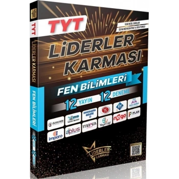 TYT Fen Bilimleri Deneme Sınavı 12 Lİ -(2025) Liderler Karması Yayınları