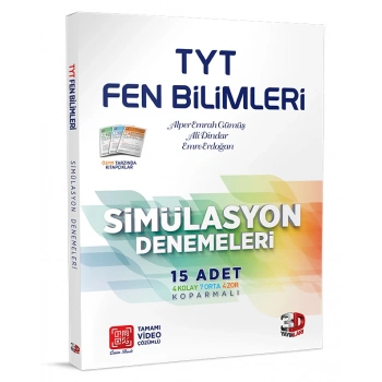 TYT Fen Bilimleri Deneme Sınavı Simülasyon- 3D Yayınları