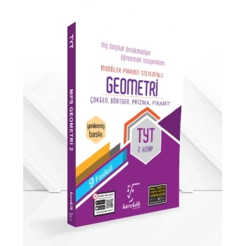 TYT Geometri 2.Kitap MPS - Karekök Yayınları