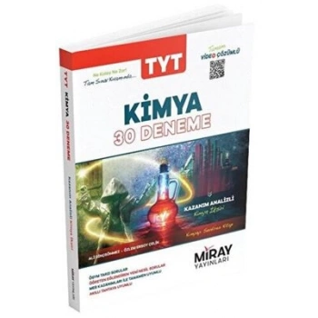 TYT Kimya Deneme Sınavı 30lu - Miray Yayınları