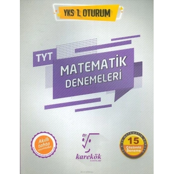 TYT Matematik Deneme Sınavı 15li - Karekök Yayınları