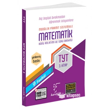 TYT Matematik Konu Anlatımı 3.Kitap MPS - Karekök Yayınları