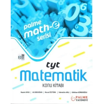 TYT MATEMATİK KONU ANLATIMI E-SERİSİ (İADESİZ) - PALME YAYINLARI