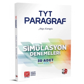 TYT Paragraf Deneme Sınavı- 3D Yayınları