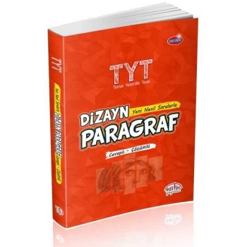 TYT Paragraf Soru  Bankası Yeni Nesil - Editör Yayınevi