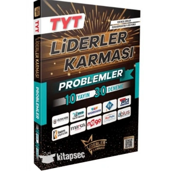 TYT Problemler Deneme Sınavı 10 Yayın 30 Deneme-(2025)- Liderler Karması Yayınları