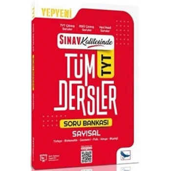 TYT Tüm Dersler Sayısal Soru Bankası Sınav Kalitesinde - Sınav Yayınları