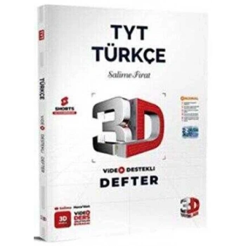 TYT Türkçe Video Destekli Defter- 3D Yayınları