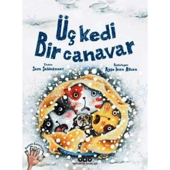 ÜÇ KEDİ BİR CANAVAR / SARA ŞAHİNKANAT / YAPI KREDİ YAYINLARI