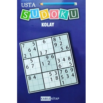 Usta Sudoku - Kolay - Kabile Kitap