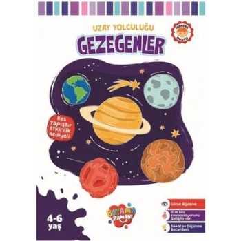 Uzay Yolculuğu Serisi Gezegenler -Boyama Zamanı-Revzen Kitap