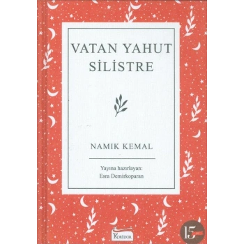 VATAN YAHUT SİLİSTRE(BEZ KAPAK) - NAMIK KEMAL - KORİDOR YAYINLARI
