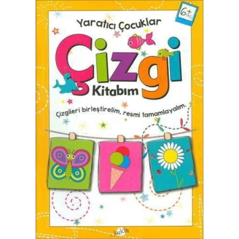 Yaratıcı Çocuklar-Çizgi Kitabım 6+Yaş - Kukla Yayınları