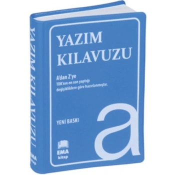 Yazım Kılavuzu(İmla) - (1.Hamur Plasitk Kapak Biala ) -  Ema Yayınları