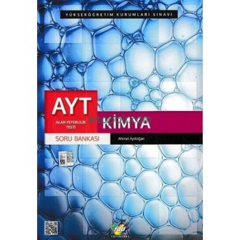 Yks 2.Oturum Ayt Grubu  Kimya Soru Bankası  - Fdd Yayınları