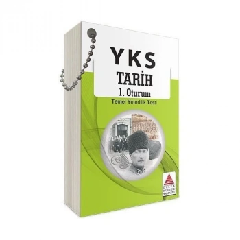 YKS TYT 1.Oturum Tarih Kartları Delta Kültür Yayınları