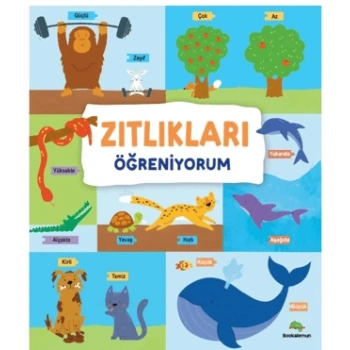 Zıtlıkları Öğreniyorum Ciltli - Bookalemun Yayınları