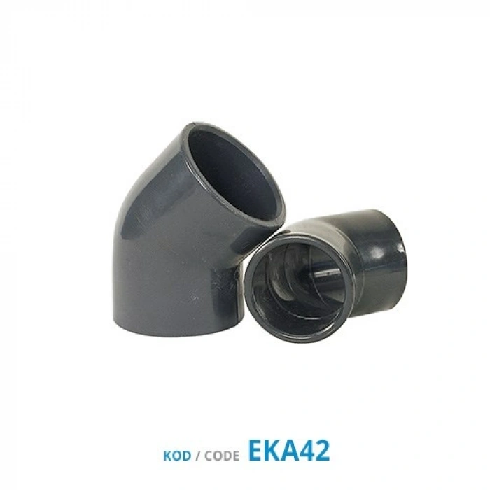 D50(1 1/2)-45 PVC DİRSEK