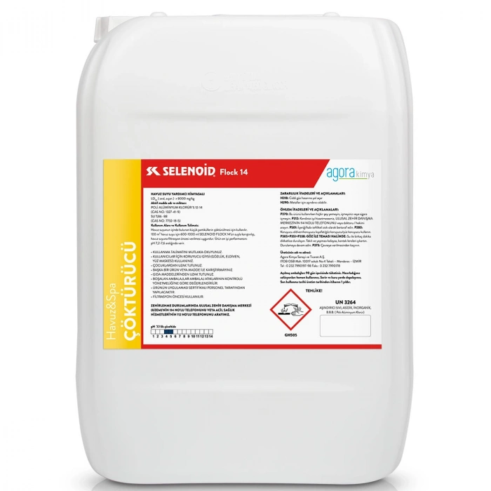 SELENOİD FLOCK 14 10LT (ÇÖKTÜRÜCÜ)