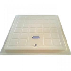 POLYESTER 55X55 SIVA ÜSTÜ MAK.DAİRESİ KAPAĞI