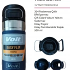 STK-1547 VOIT EASY FLIP THERMOS 500 ML / MAVİ