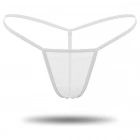 Beyaz Transparan Tül String Tanga TM0368