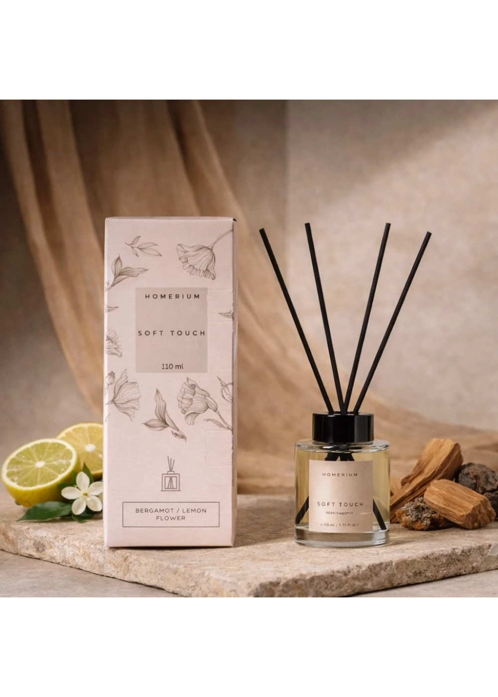 Çubuklu Oda Kokusu Soft Touch 110 ml