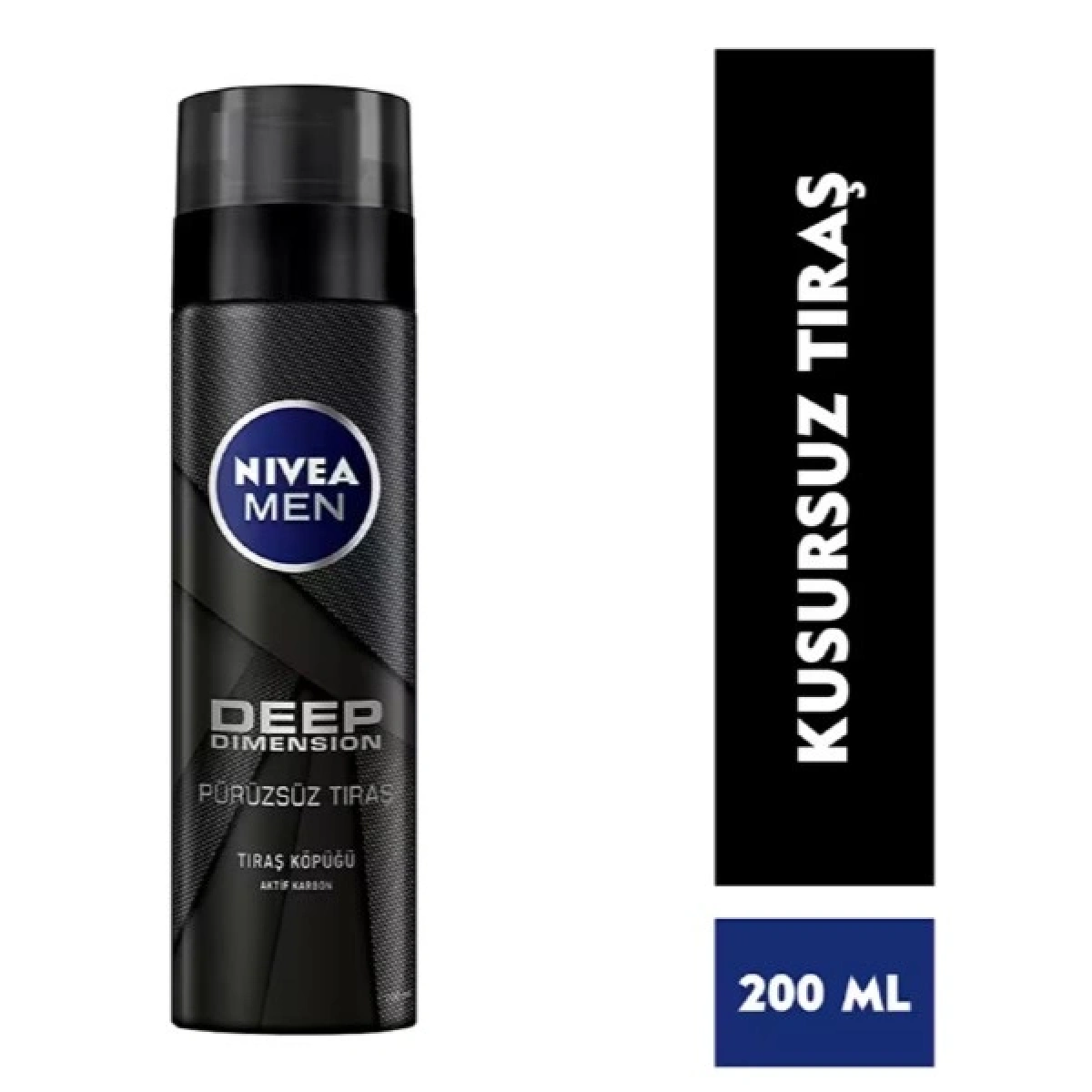 Nivea Deep Dimension Tıraş Köpüğü 200 ml