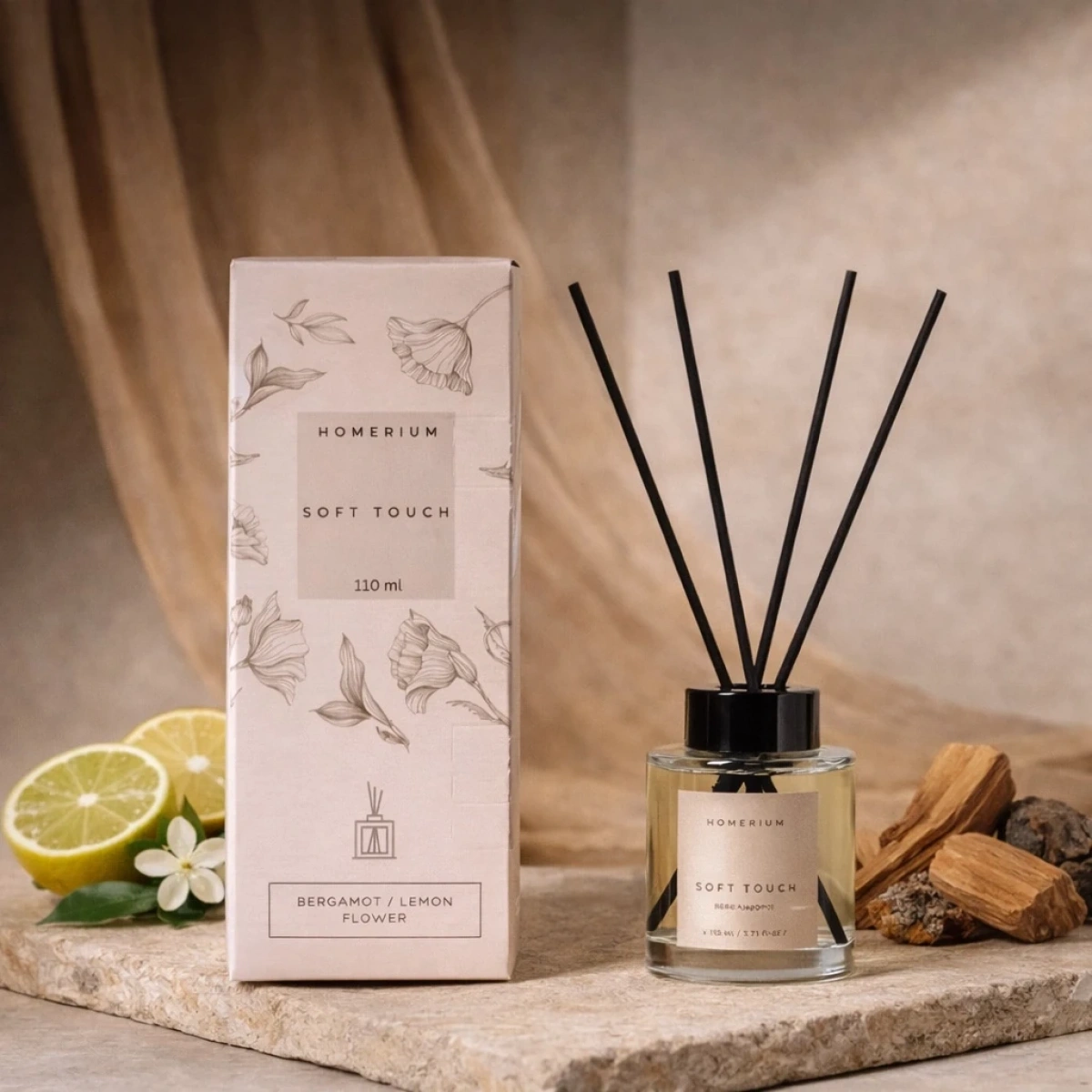 Çubuklu Oda Kokusu Soft Touch 110 ml